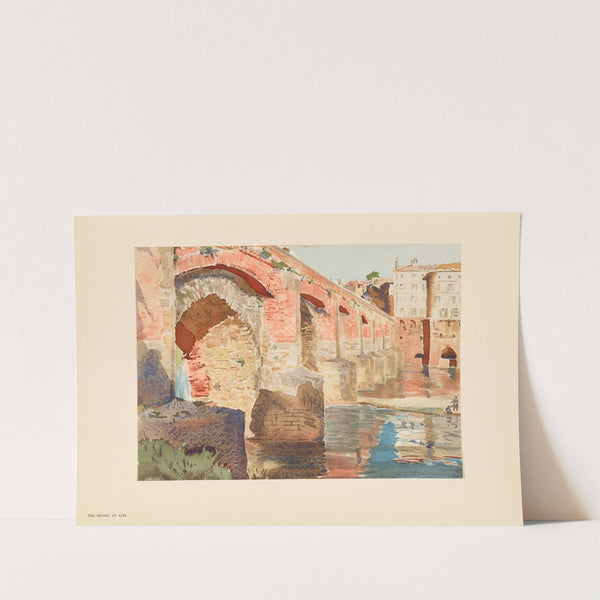 The bridge at Albi (1925) by Pierre Vignal