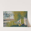 The Bridge at Bineau by Georges Seurat