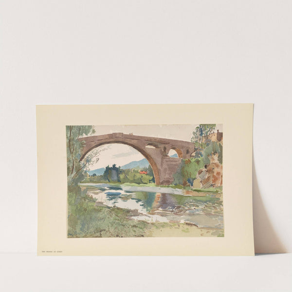 The bridge at Céret (1925) by Pierre Vignal