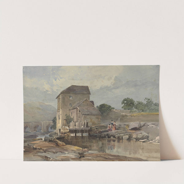 The Bridge at Llangollen by William James Müller