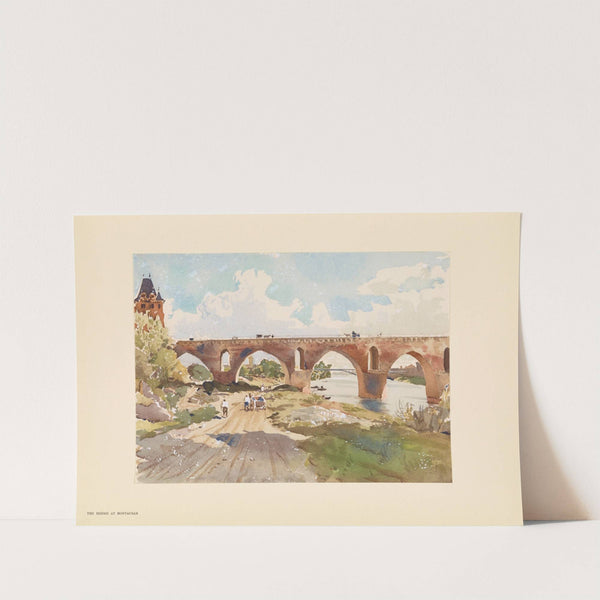 The bridge at Montauban (1925) by Pierre Vignal