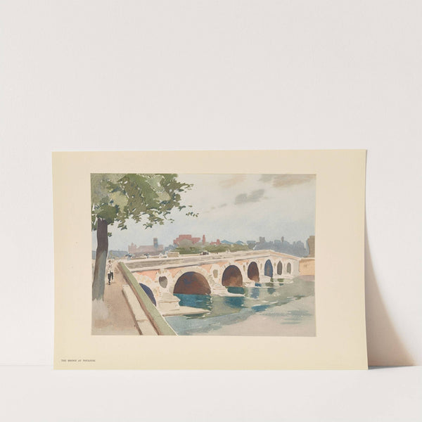 The bridge at Toulouse (1925) by Pierre Vignal