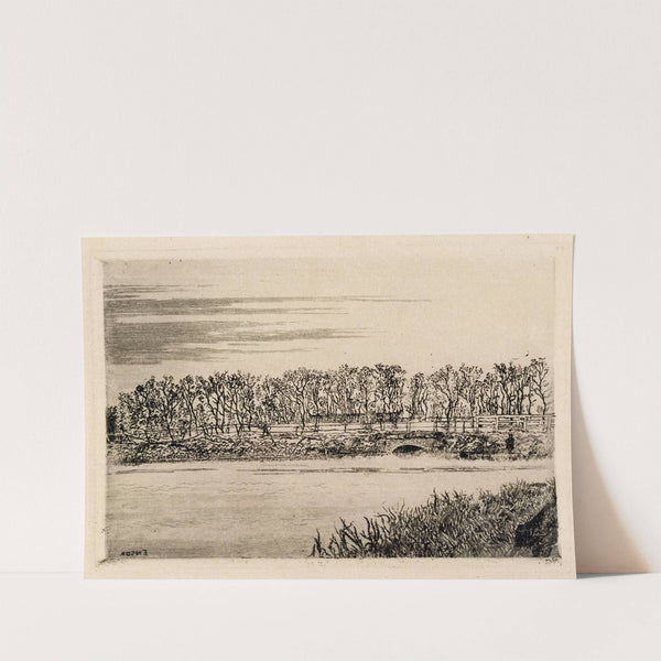 The Bridge in the Wood at Ostend by James Ensor