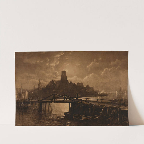 The Bridge-Longfellows Bridge by John Henry Hill