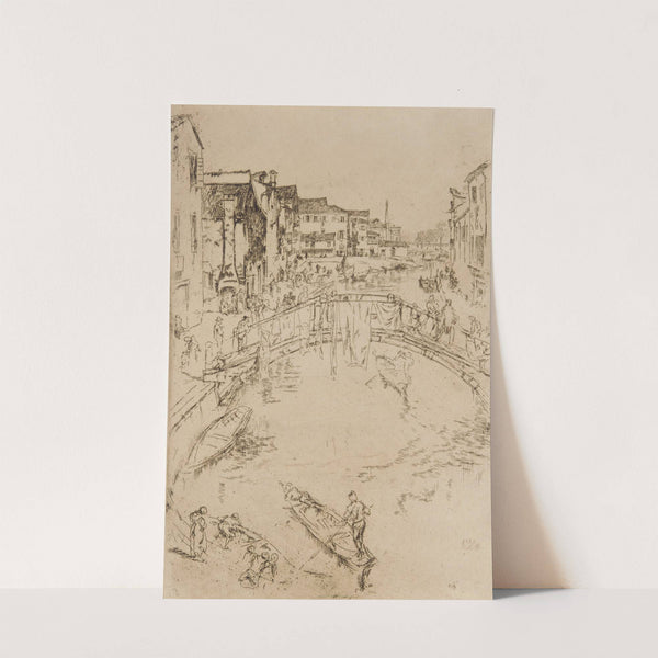 The Bridge, Santa Marta (1879-1880) by James Abbott McNeill Whistler