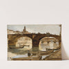 The Bridges, Florence (c.1880) by Frank Duveneck
