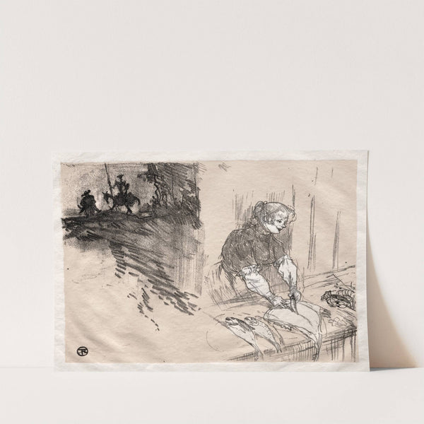 The Brief Joys – Cover (1897) by Henri de Toulouse-Lautrec