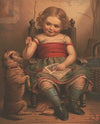 The bright little teacher, after D.R. Knight (1869)