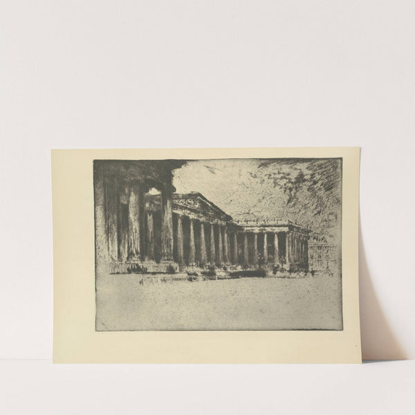 The British Museum (1928) by Joseph Pennell
