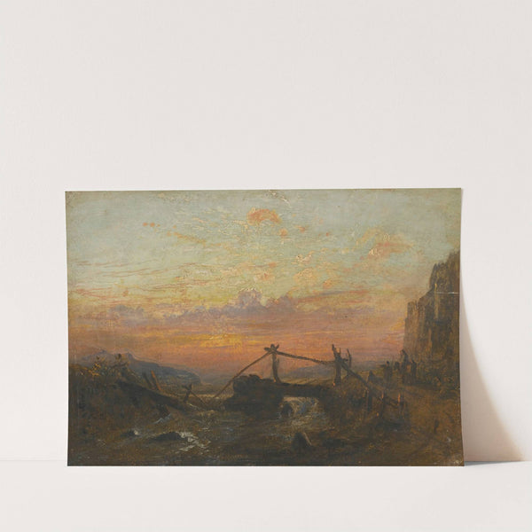 The Broken Bridge by Francis Danby