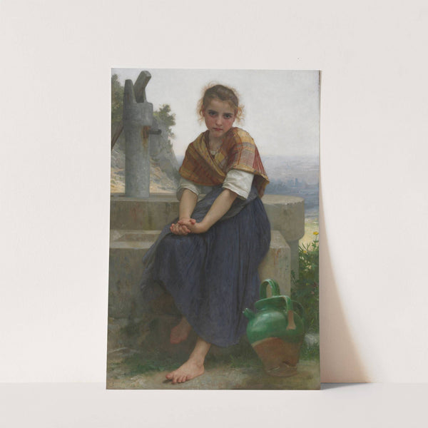 The Broken Pitcher (1891) by William Bouguereau