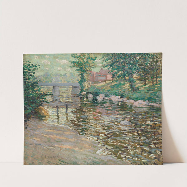 The Bronx River (circa 1910) by Ernest Lawson