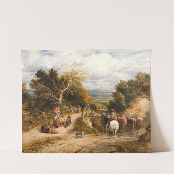 The brook by John Linnell