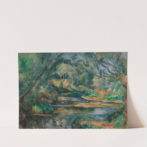 The Brook (c. 1895-1900) by Paul Cézanne