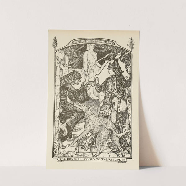 The Brother comes to the Rescue (1905) by Henry Justice Ford