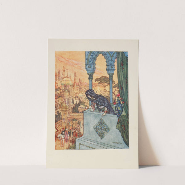 The brother entered proudly on his courser by Maurice Lalau