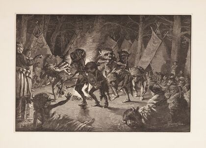 The buffalo dance (1887)