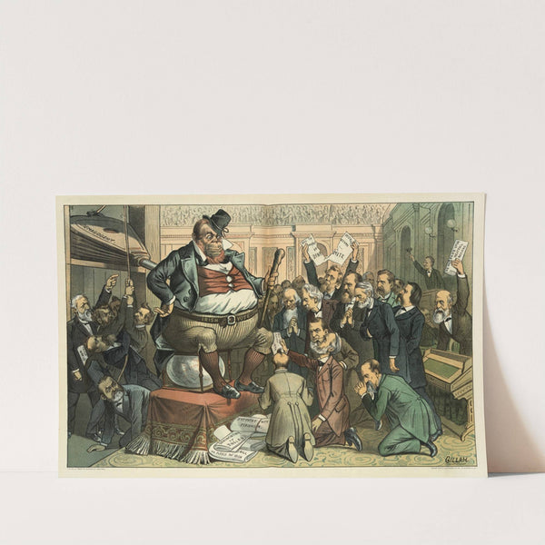 The bugaboo of congress by Bernhard Gillam