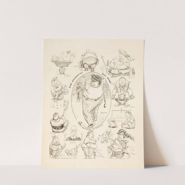 The Building of Big Bill, President of the U.S. (1909) by William Henry Walker