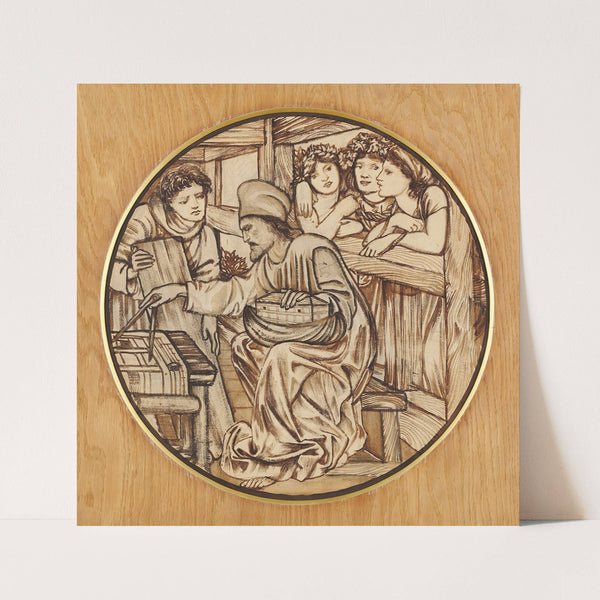 The Building of the Ark by Sir Edward Coley Burne-Jones