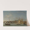 The Building of Westminster Bridge by Samuel Scott