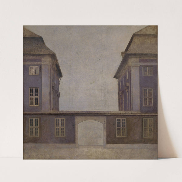 The Buildings of the Asiatic Company, seen from St. Annæ Street by Vilhelm Hammershøi