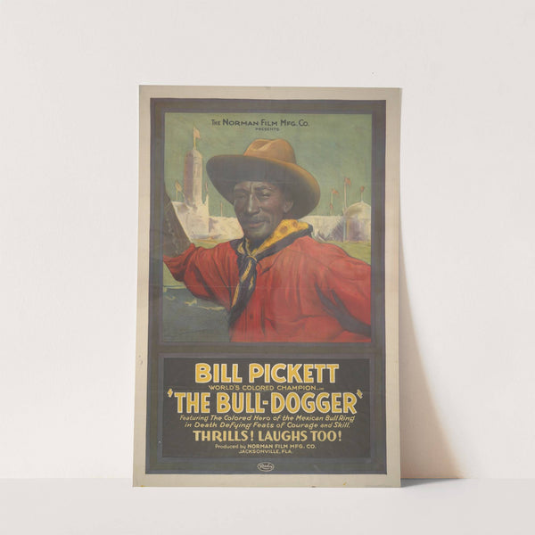 The Bull-dogger by Ritchey Lith. Corp.