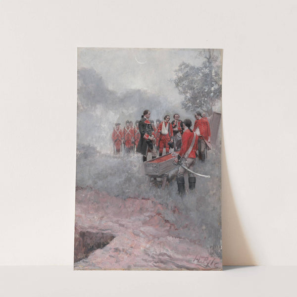 The Burial Of Braddock by Howard Pyle