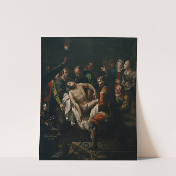 The Burial of Christ by Baltasar de Echave y Rioja