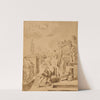 The burial place of Saint Andrew by Jean-Honoré Fragonard