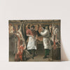 The Butcher’s Shop (early 1580s) by Annibale Carracci