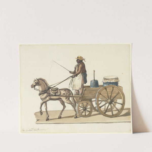 The Butter and Milk Man by Nicolino Calyo