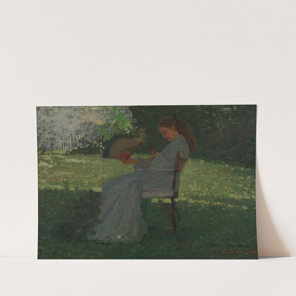 The Butterfly by Winslow Homer