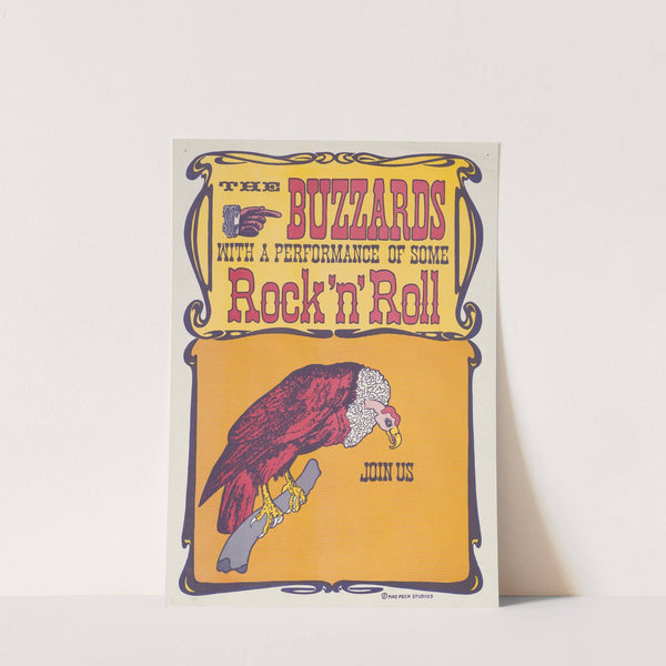 The buzzards with a performance of some rock'n'roll by Mad Peck Studios