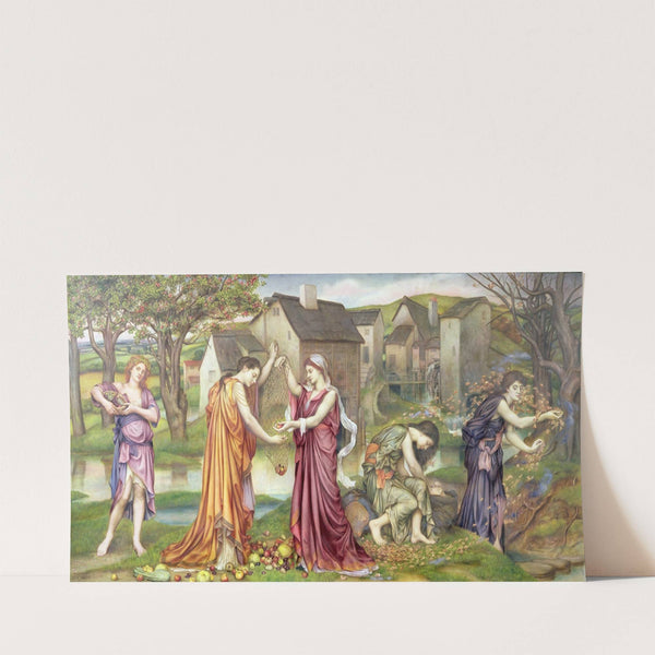 The Cadence of Autumn (1905) by Evelyn De Morgan