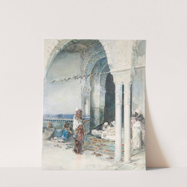 The Café of the Swallows (1866) by Mariano Fortuny Marsal