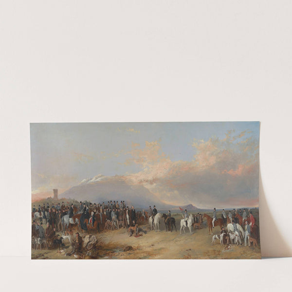 The Caledonian Coursing Meeting (1844) by Richard Ansdell