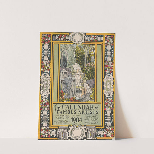 The calendar of famous artists by Henry McCarter