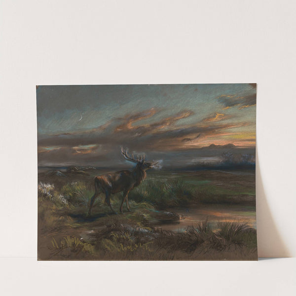 The Call of the Stag (1890s) by Rosa Bonheur