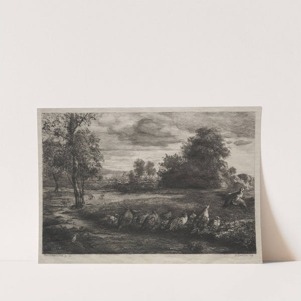 The Call to Order (1859) by Félix Bracquemond