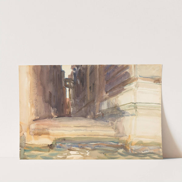 The Calle della Rosa with the Monte di Pietà,Venice by John Singer Sargent