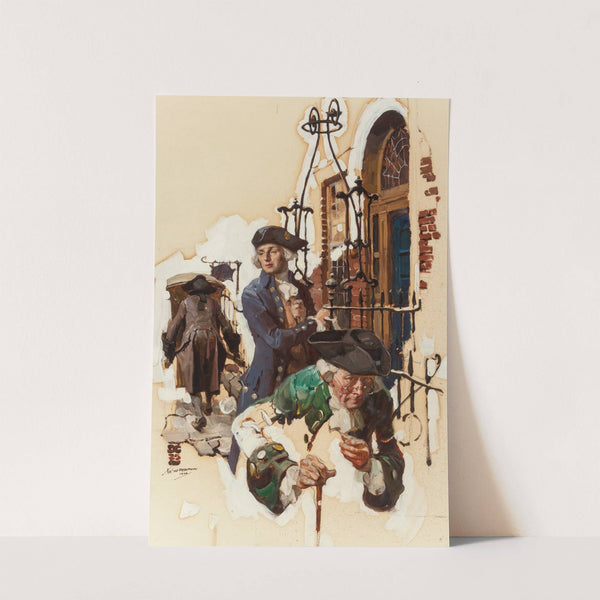 The Callers (1925) by Dean Cornwell