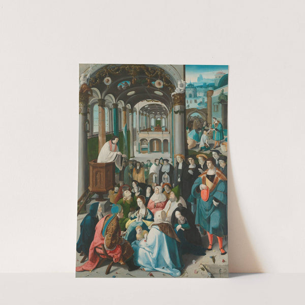 The Calling of Saint Anthony by Aertgen Claesz van Leyden