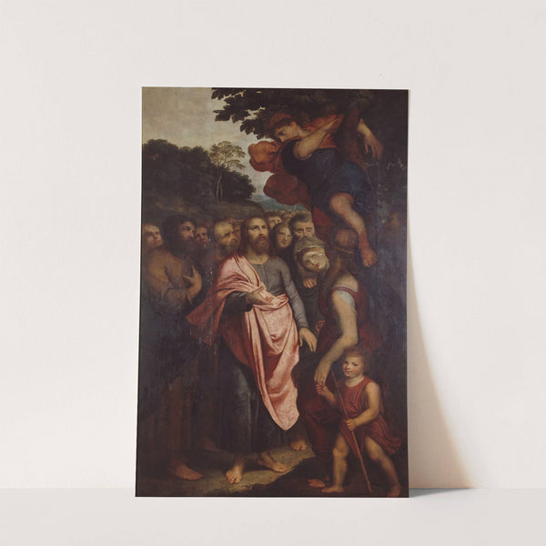 The Calling of Zacchaeus who is Sitting in a Fig Tree by Otto van Veen