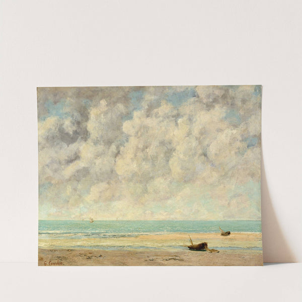 The Calm Sea (1869) by Gustave Courbet