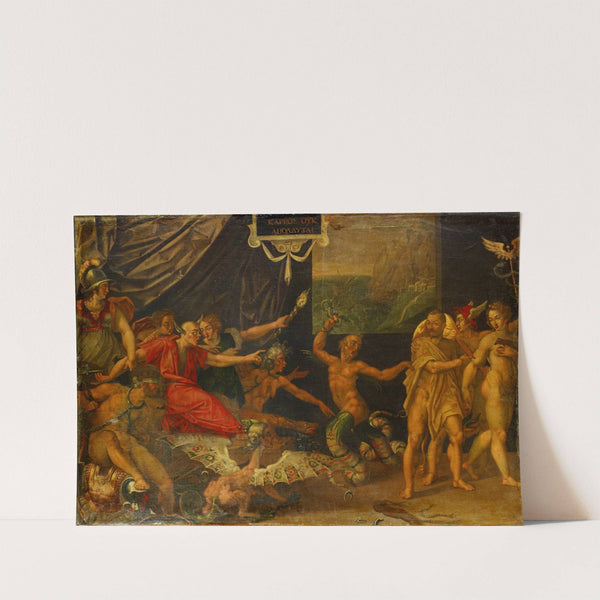 The Calumny Of Apelles by Hans Bock the Elder