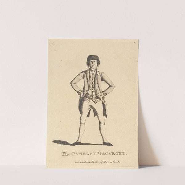 The Camblet Macaroni by Mary Darly