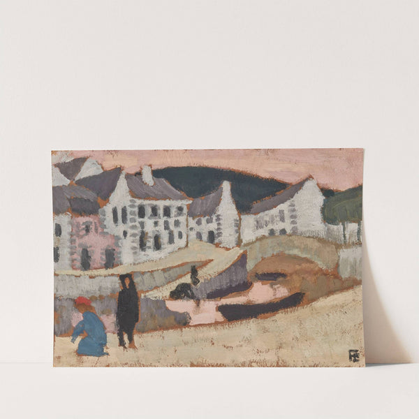 The Canal, Brittany Landscape by Roger de La Fresnaye