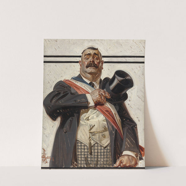 The Candidate (1920) by Joseph Christian Leyendecker