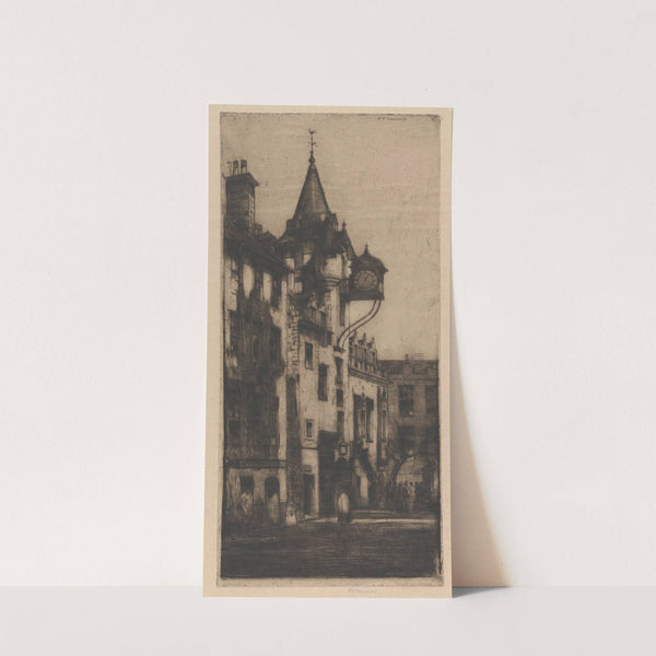 The Canongate Tollbooth (1906) by David Young Cameron